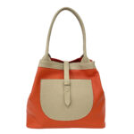 vanto_bag_borsa_shopping_bicolore_vera_pelle_katia_arancione_beige